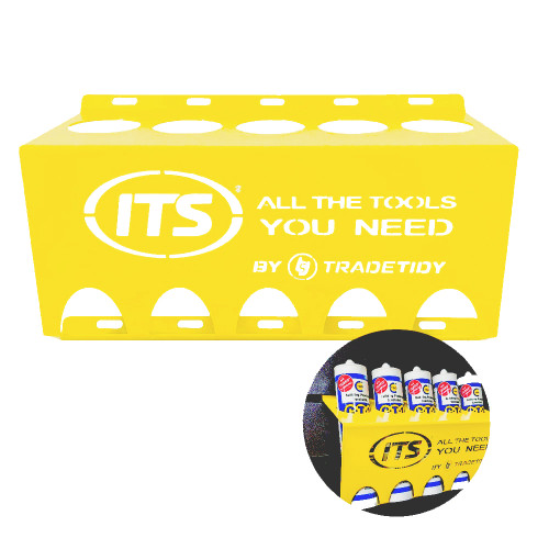 Trade Tidy ITS Edition Silicone Tube Holder - Yellow