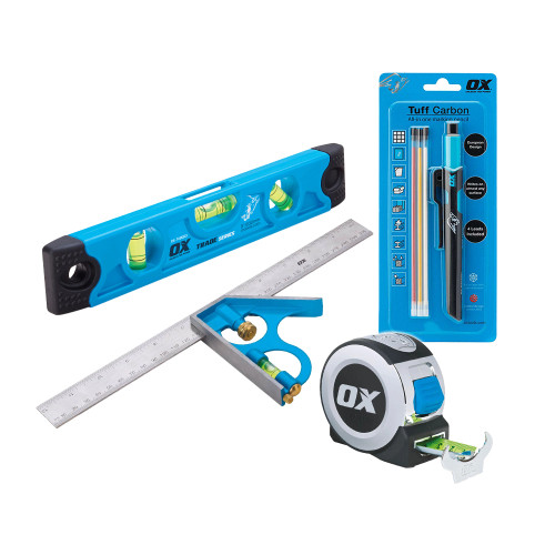 OX Tools Measuring, Marking & Levelling Set image