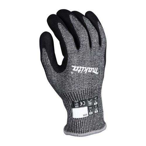Makita Advanced FitKnit Cut Level 7 Nitrile Coated Dipped Gloves image