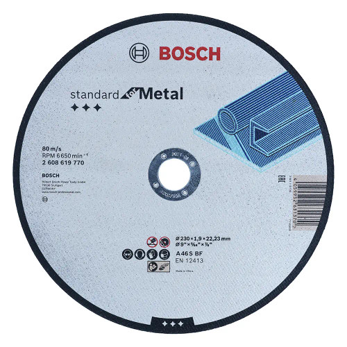 Bosch 230mm x 22.23mm Standard for Metal Cutting Disc image