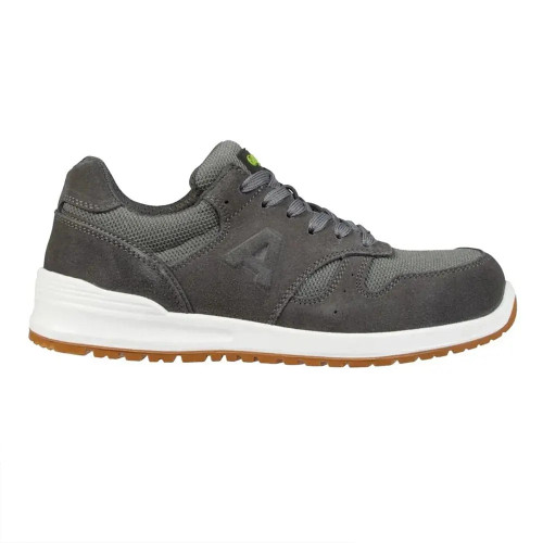 Apache S1P Black Suede Unisex Steel Toe/midsole Safety Work Trainer #AP302SM EBa