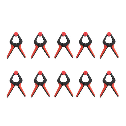 WORKPRO WP232010 25mm Spring Clamp with Swivel Jaw - Pack of 10 image WORKPRO WP232010 25mm Spring Clamp with Swivel Jaw - Pack of 10 image
