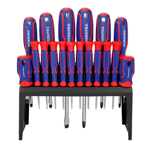 WORKPRO WP200506 18 Piece Magnetic Screwdriver Set image