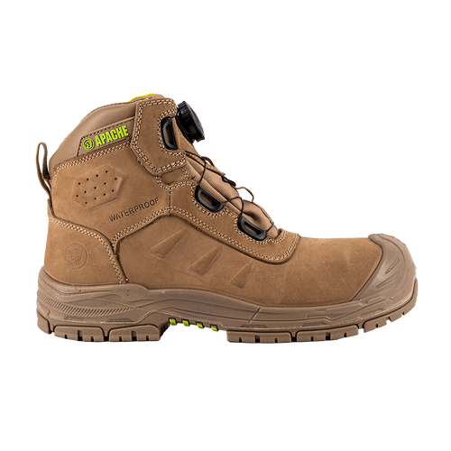 Apache Churchill Twist Lock Safety Boot - Stone