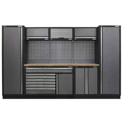 Sealey APMSSTACK13W Superline PRO Storage System with Wood Worktop image