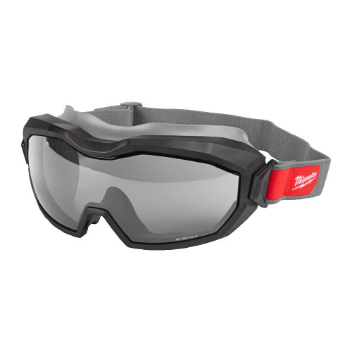 Milwaukee High-Profile Non-Vented Safety Goggles - Grey image