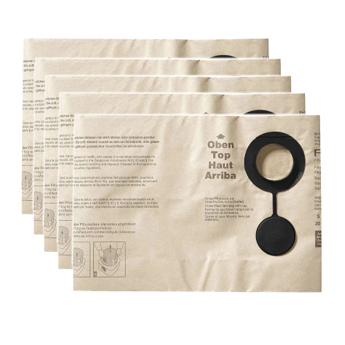 Festool 483143 FIS-SR 5/6 Two-Ply Filter Bags - Pack of 5 image
