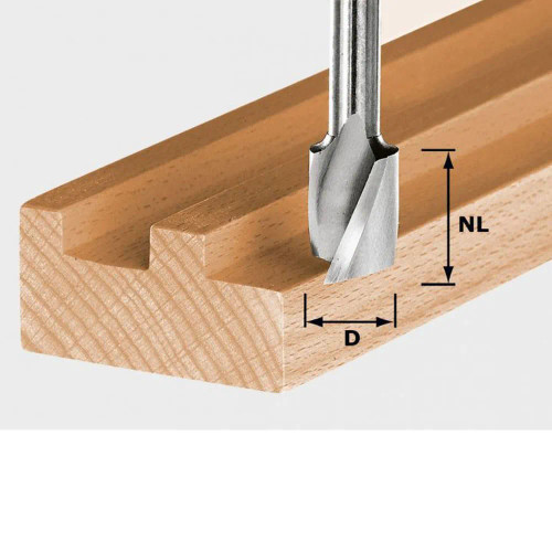 Festool Script Cutter Festool 490946 HS Spi S8 D10/30 Spiral Groove Cutter - ITS