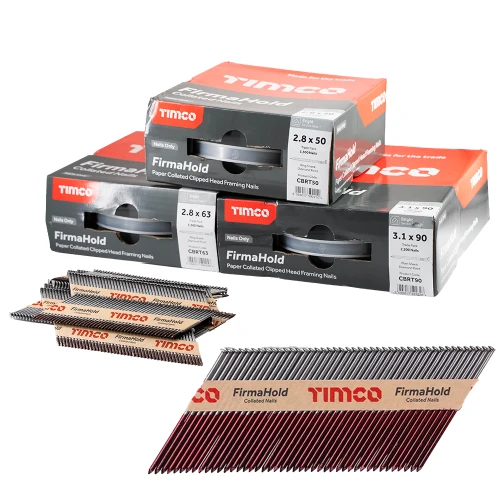 Firmahold 34° Bright Framing Nails - Pack of 8800 image