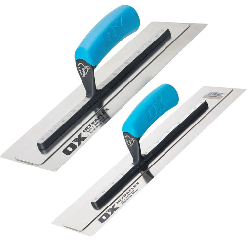 OX Pro 2 Piece Ultraflex Finishing Trowel Set image