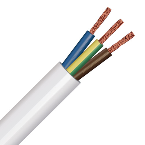 Pitacs 3183Y 3 Core Round Flex (White with Brown, Blue, Green/Yellow) 2.5mm² x 50m image Pitacs 3183Y 3 Core Round Flex (White with Brown, Blue, Green/Yellow) 2.5mm² x 50m image