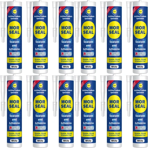 C-TEC Morseal Premium Hybrid Sealant and Adhesive White - Box of 12 image