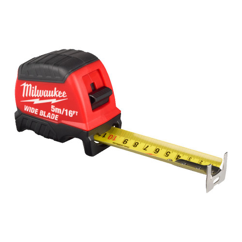 Milwaukee 5.0m / 16ft WIDE BLADE Gen II Metric & Imperial Tape Measure image