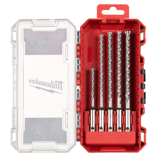 Milwaukee 5 Piece SDS+ MX4 Dril Bit Set 2 image