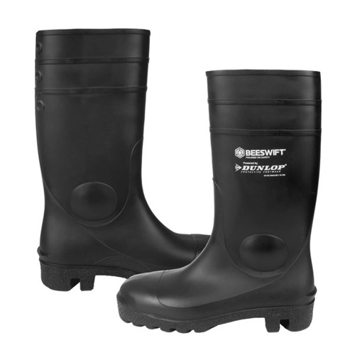 Dunlop Aston Safety Wellington Boots - Black image