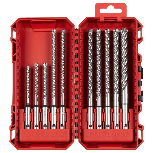 Milwaukee 10 Piece SDS+ MX4 Drill Bit Set 3 image