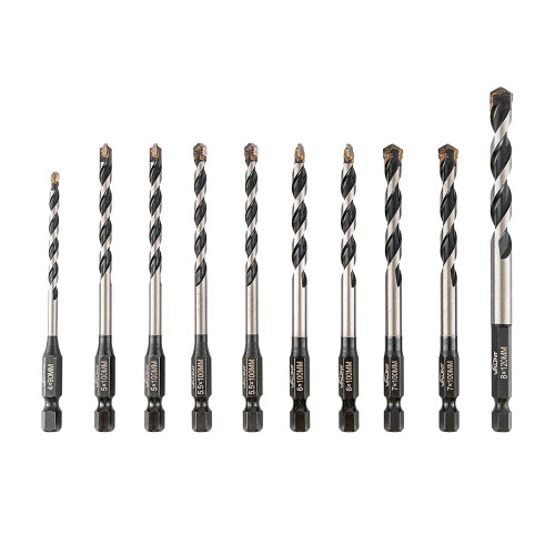 Vaunt 10 Piece Multi-Construction Drill Bit Set image