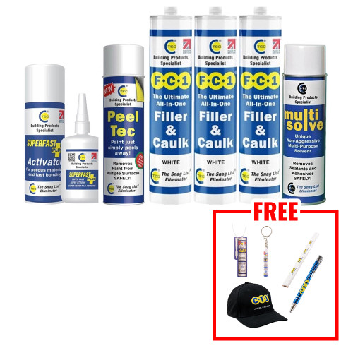 C-Tec Ultimate Trade Essentials FC1 Filler & Adhesive Kit image