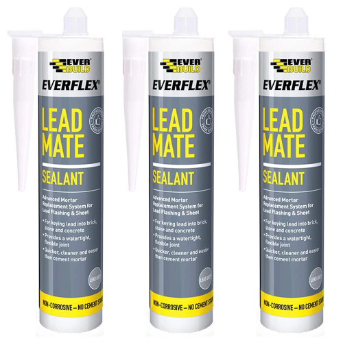 Everbuild Lead Mate Sealant, 295ml - Pack of 3 image