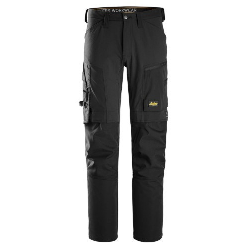 Snickers 6318 AllroundWork Stretch Trousers - Black image