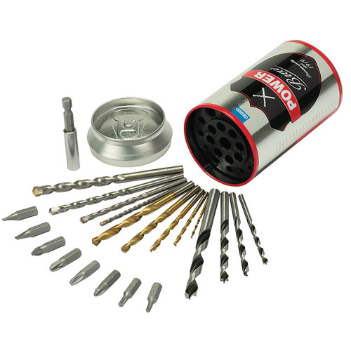 Draper 22 Piece 'POWER BREW' Combination Screwdriver & Drill Bit Special Edition Set image