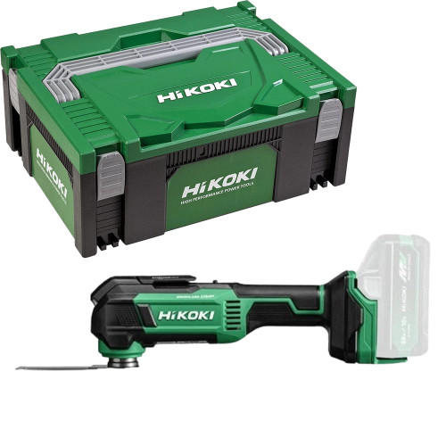 Hikoki CV18DMAW2Z 18V Brushless Starlock Max Multi Tool - Body & Case image