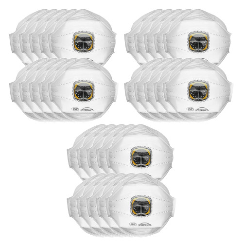 JSP Springfit FFP2 with Typhoon Valve 425ML - Pack of 30 image