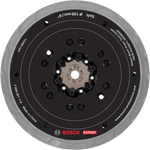 Bosch EXPERT Multihole 150mm Sanding Pad for GEX 18V-150-3 - Soft image