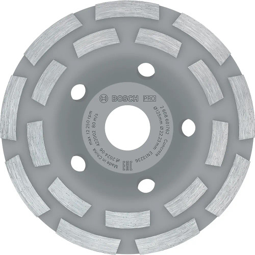 Bosch PRO 125mm x 22.23mm Concrete Grinding Head image