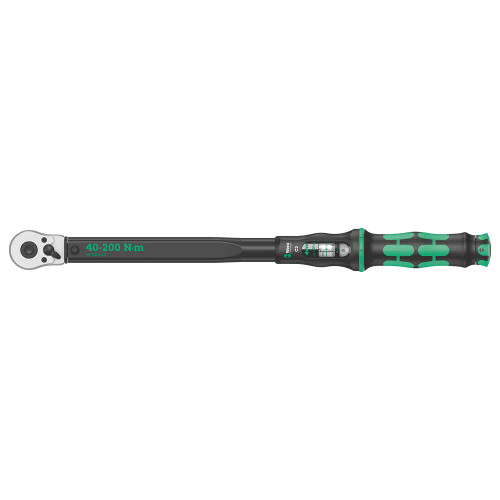 Wera Click-Torque C 3 1/2" Sq. Torque Wrench with Reversible Ratchet (40 - 200Nm) image