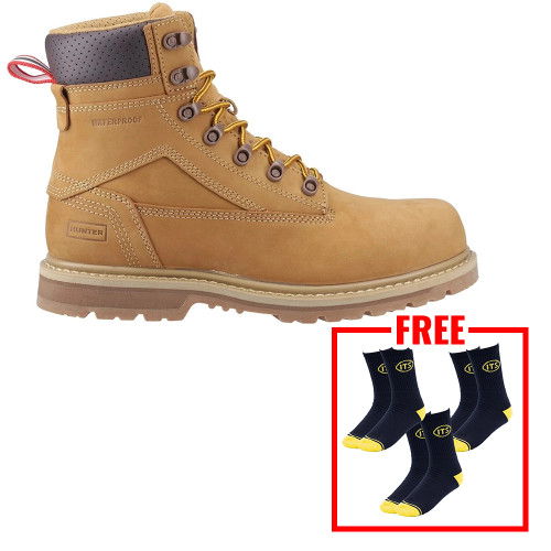 Hunter TORNADO 8'' Safety Boot - Honey image