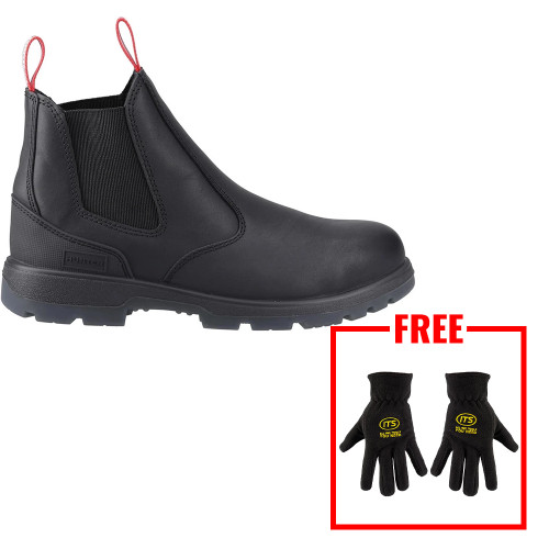 Hunter TWISTER Chelsea Dealer Boot - Black image