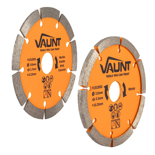 Vaunt 115mm Mortar Raking & 115mm General Purpose Blade Set image