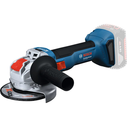 Bosch GWX 18V-8 18V 125mm Angle Grinder with X-LOCK - Body & Case