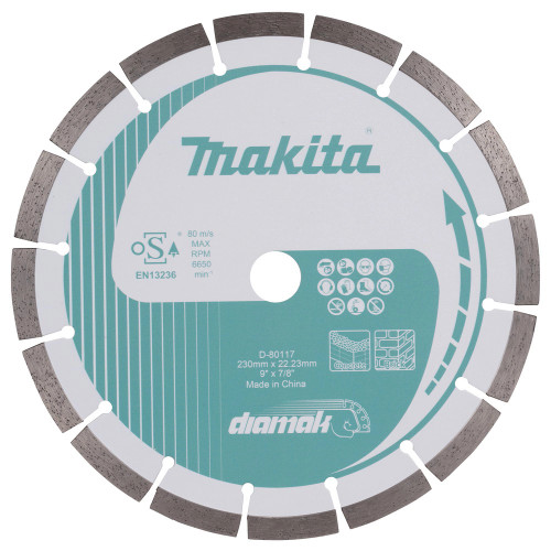 Makita D-80117 230mm Diamak Diamond Blade image