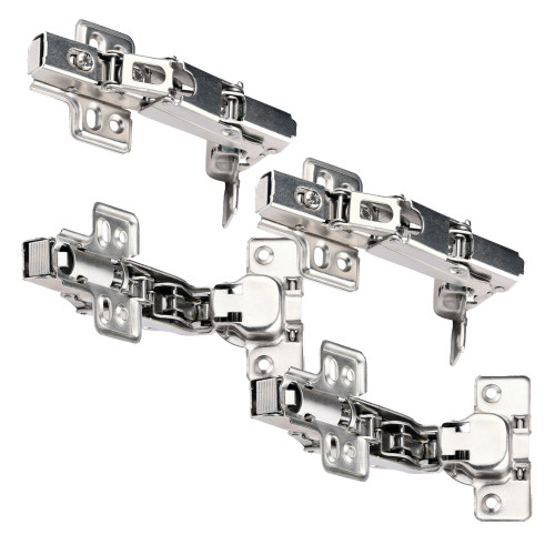 Timco 170° Clip On Cabinet Hinges Nickel - Pack of 4 image