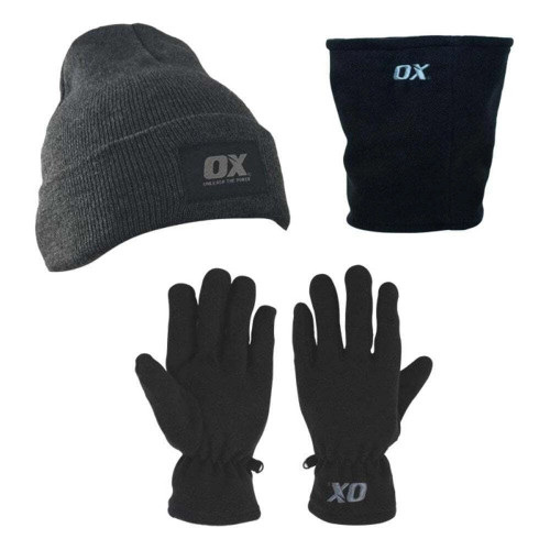 OX Winter Essentials Set - Beanie / Gloves / Neck Warmer image