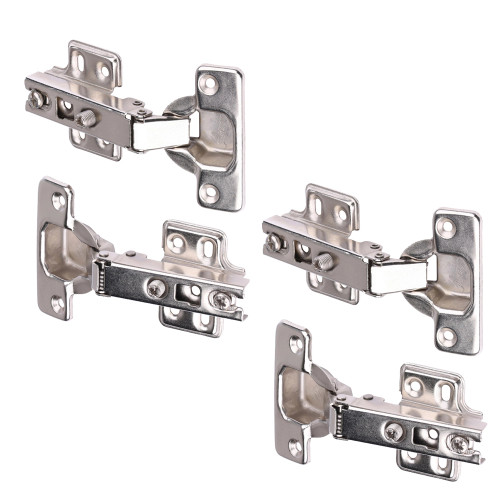 Timco 90° Cabinet Hinges Nickel - Pack of 4 image
