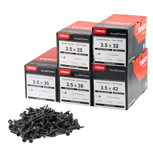 Timco Drywall Screw - Mixed Box of 5000 image