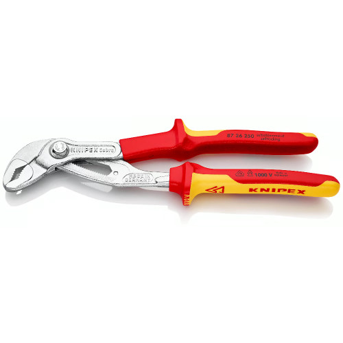 Knipex 87 26 250 Cobra VDE High-Tech Water Pump Pliers 250mm image