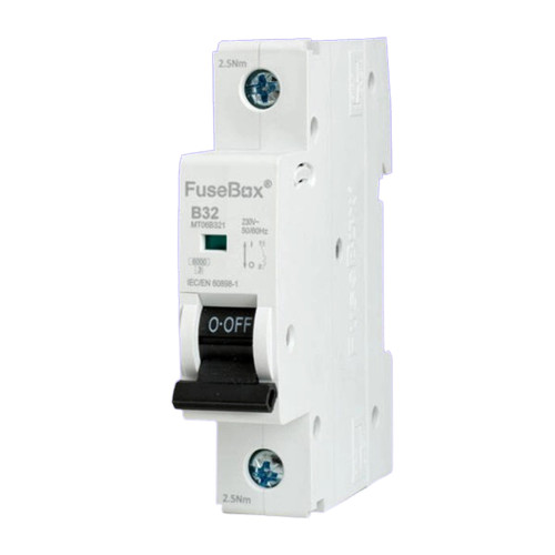 FuseBox B Curve 32A MCB 6kA 1P image