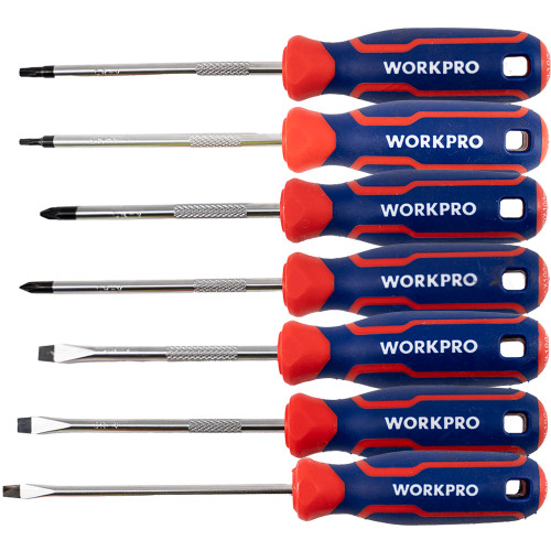 WORKPRO 7 Piece 100mm Screwdrivers Set image