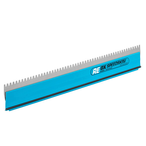 OX Speedskim Stainless Steel Notched Rendering Blade Only - REBL600mm image