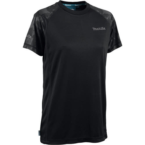 Makita MK102W Womens Tech T-Shirt - Black image