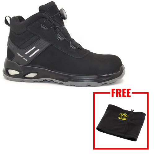 Rugged Terrain TARPON Metal Free Spin On Trainer Boot - Black image