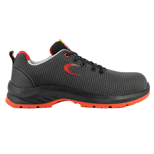 Rugged Terrain CLEARWATER Metal Free Safety Trainers - Black/Red image