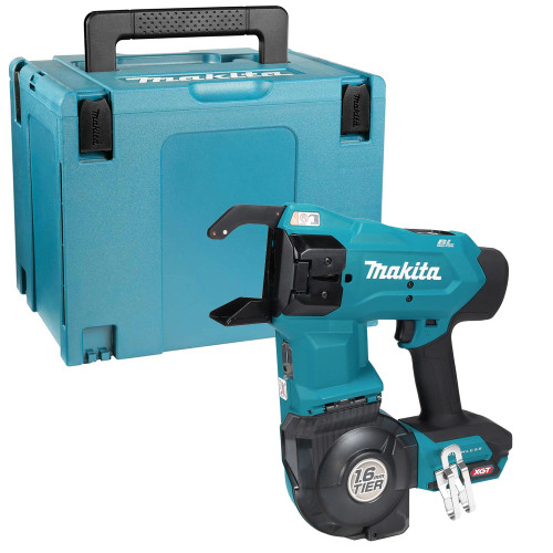 Makita TR001GZ 40V XGT Brushless Rebar Tying Tool - Body with MAKPAC Case image