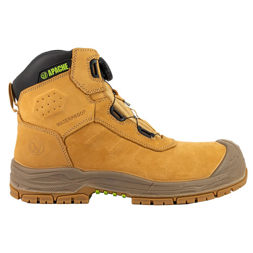 Apache Churchill Waterproof FITGO Safety Boots - Wheat image