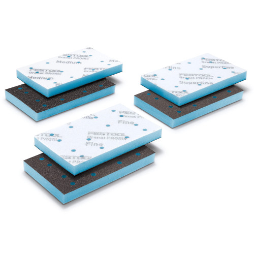 Festool 578803 GRANAT PROfile 80x133 Mixed GR PRO Abrasives – Pack of 10 image