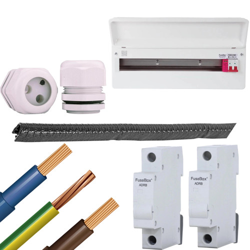 FuseBox 21 Way Consumer Unit with Type 2 SPD Installation Kit image